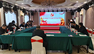 傳達學習貫徹黨的十九屆六中全會精神